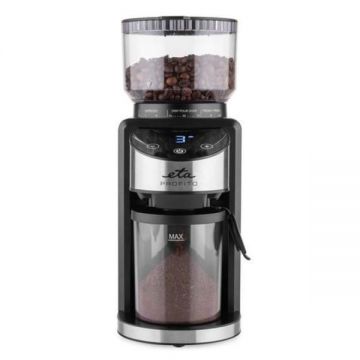 Rasnita de cafea Eta Profito 1069 90000, 200W, 35 de grade de macinare, Led, control tactil, negru