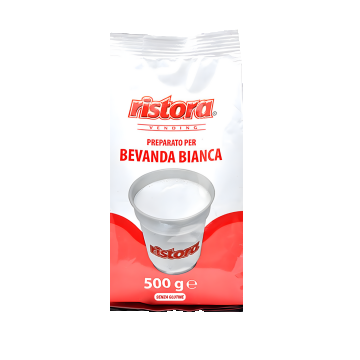 Ristora ECO pulbere alba cu gust de lapte 500g